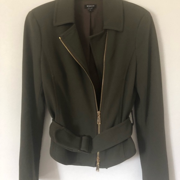 WORTH NEW YORK women’s moto zip up jacket - Picture 5 of 14